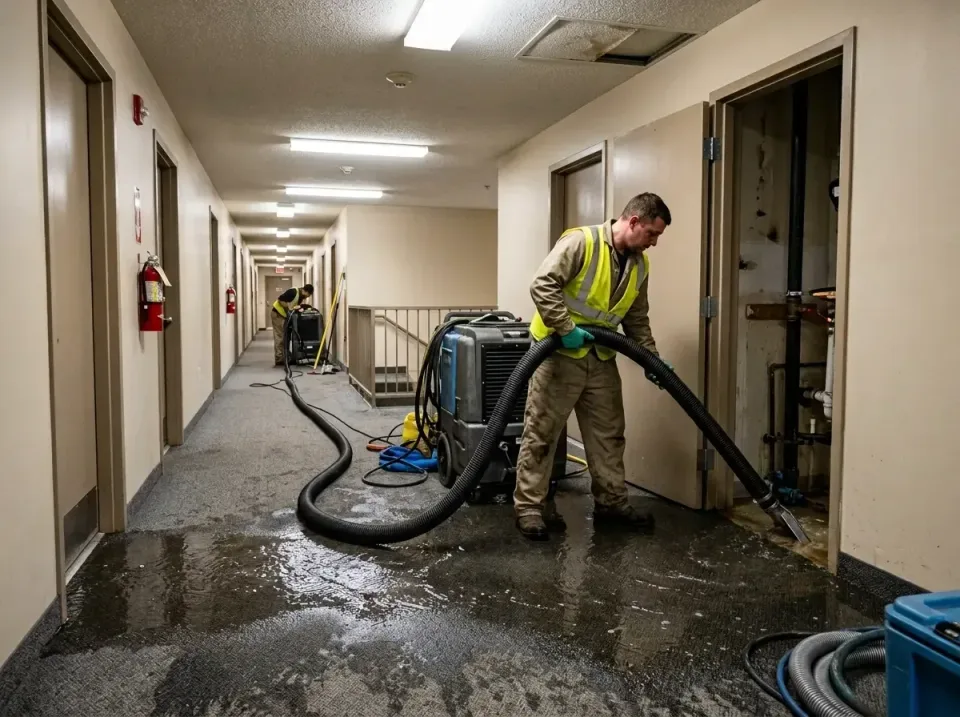 multi-unit-apartment-hallway-f-005 — frequently asked questions, Emergency Burst Pipe Water Extraction & Removal in Bosque F…